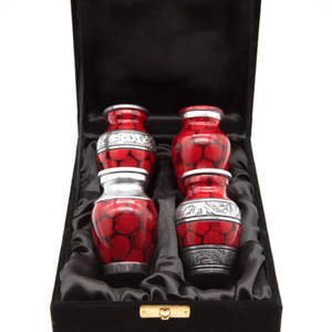 Recién llegado, urna de recuerdo de Metal negro y dorado de estilo americano, acabado personalizado con grabado fino para uso funerario humano - Product Image 4