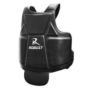 Protection de poitrine pour arts martiaux et boxe avec design personnalisable, en cuir synthétique respirant, écologique et de haute qualité - Product Image 2