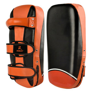 Protège-tibias en cuir de vachette robuste – Équipement de protection pour l'entraînement en arts martiaux pour salles de sport et clubs 2026 - Product Image 1