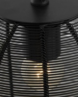 Suspension noire lampe suspendue lampe de plafond lustres pour décor à la maison salon