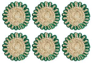 Ensemble de sous-verres en jute de haute qualité élégant décor de table de qualité supérieure pour la maison et l'hôtel nouveauté pour la cuisine et la salle à manger - Product Image 3