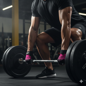 ถุงมือออกกำลังกายกันลื่น ถุงมือยิมแบบครึ่งนิ้ว ถุงมือรองรับข้อมือ ถุงมือยิมระบายอากาศสำหรับถุงมือยกของสำหรับงานหนักแบบยูนิเซ็กส์ - Product Image 3