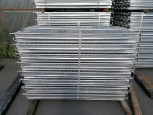1,5mm di spessore plancia in acciaio zincato certificata impalcatura in acciaio impalcatura 250 cm tavola in acciaio per camminare fabbrica turca