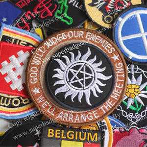 Parches bordados personalizados con insignia de diseño personalizado bordado para actividades al aire libre Parches bordados más vendidos - Product Image 2