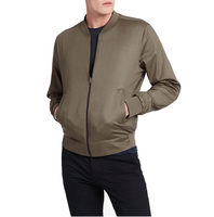 Blouson Bomber en Polyester Personnalisé de Haute Qualité 2025 pour Hommes – Produit de Gros Très Vendu pour l'Hiver, Respirant, Grandes Tailles