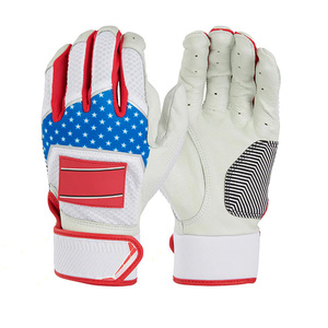 2025 Latest Collection Baseball <b>Batting</b> Gloves Made With genuine Leather Low MOQ Baseball <b>Batting</b> Gloves - Product Image 3