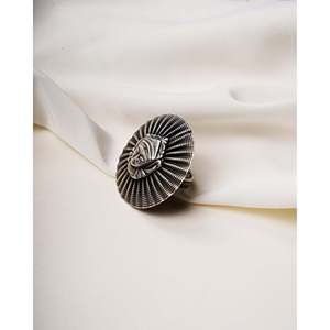 925 Sterling Silver Durga Maa <b>Statement</b> <b>Ring</b> Religious Style for Gift Occasions - Product Image 1