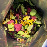 Medley Gourmet Gezonde Mix Hoge Capaciteit Jackfruit Appel Kiwi Aardbei Rode Dadels Gemengd Gedroogd Fruit