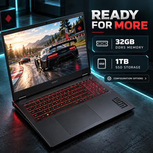 Portátil para Juegos OMEN 16 de 16 Pulgadas, AMD Ryzen 9 8945HX, RTX 5060, 8GB, 32GB DDR5, 1TB SSD, 2.5K 240Hz IPS, Venta al Por Mayor - Product Image 6