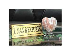 Urna de cremación en forma de corazón de aluminio con forma personalizada, diseño de estilo único para servicios funerarios para adultos, precio - Product Image 1