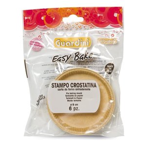 Juego de moldes para tartas Guardini de 6 piezas con papel de hornear (9 cm) Herramientas para hornear tartas 15755 - Product Image 2