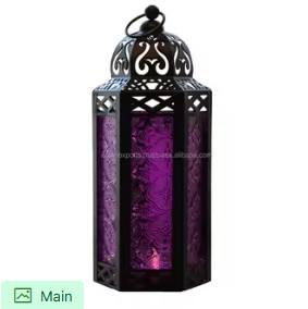 Linterna marroquí de latón antiguo, lámpara colgante decorativa, diseño de filigrana elegante para iluminación doméstica y exterior - Product Image 4