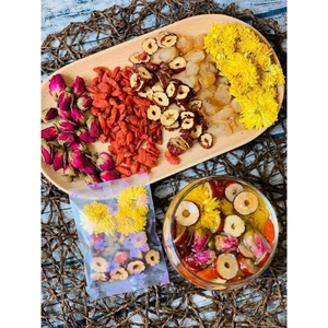 Precio de fábrica Ingredientes mezclados Sabor Crisantemo Bolsa de té Vietnam Salud Herbal Natural Flores funcionales Té 8 sabores - Product Image 6