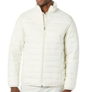 Veste matelassée légère pour homme, isolée, résistante à l'eau, manteau d'hiver avec col montant, OEM/ODM personnalisable pour les commandes en gros - Product Image 3