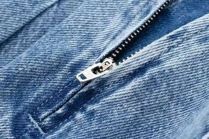 Faldas largas anchas de mezclilla de alta calidad para mujer, Faldas vaqueras con forma, faldas de algodón de Color sólido hechas en Pakistán - Product Image 6