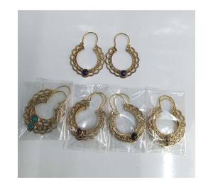 ต่างหูโลหะสีทองแฟชั่นของผู้หญิงสไตล์ร้อนแรง GC-ER-158สำหรับให้เป็นของขวัญวัสดุหลักของโลหะผสม - Product Image 1