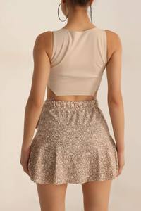 Custom Designs Printing <b>Skirt</b> for Women <b>Skirt</b> Sun Style Print Cheap Women High Waisted <b>Skirts</b> in Solid Colors - Product Image 5