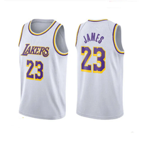 Camisetas de Baloncesto para Hombre, Tallas Grandes, Transpirables, Baratas, al por Mayor, 100% Poliéster, Bordado Personalizado, Secado Rápido, Logotipo Personalizado, Ropa Deportiva