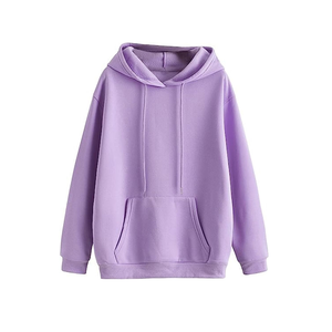 Sweat-shirt à capuche pour femme, polaire femme uni pas cher prix bonne qualité coton polyester 240 gram hoodie - Product Image 6