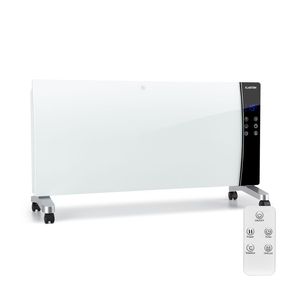 Radiateur Convecteur Mural Portable 2000W avec Minuteur 7 Jours IP24 pour Pièces jusqu'à 20 m² 6,8 kg Blanc - Product Image 1