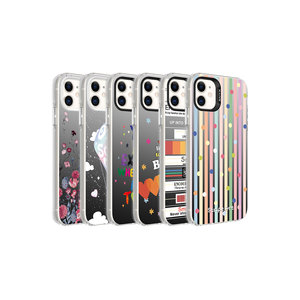 Funda Protectora Trasera de Lujo Netzy para iPhone 11 14 Plus 13 Pro Max SAFSA, Carcasa Rígida con Patrón Plateado, 100% Compatible - Product Image 2