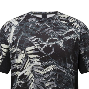 T-shirts à imprimé camouflage jungle, vêtements de rue décontractés pour hommes, en coton doux, imprimé camouflage jungle - Product Image 5
