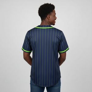 Camisetas de Béisbol Blancas Personalizadas con Impresión OEM, Tallas Grandes, Transpirables, Antibacterianas, al por Mayor, Ropa Deportiva para Hombre, Camiseta de Softbol - Product Image 2