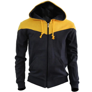 <b>Men</b> <b>Black</b> Full Zipper Acid Wash Hoodie Pullover Kangaroo Pockets Unisex 100% Cotton Loose Fit Vintage Custom Streetwear Hoodies - Product Image 6