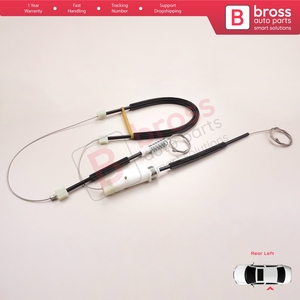 Kit de Reparación de Elevalunas Trasero Izquierdo BWR5126 para A7 C7 S7 RS7 MK1 4G 4GA 4GF 2010-2018 4G8839461 - Product Image 5