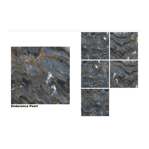 Azulejos de porcelana de 1200x1200mm con acabado de alto brillo de lujo para suelo Interior y azulejos esmaltados decorativos de Villa - Product Image 5