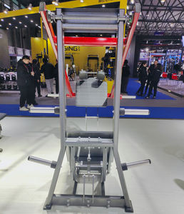 Gimnasio comercial Entrenamiento de fuerza Doble pista Squat Culturismo Placa Cargado Péndulo Squat Machine - Product Image 5