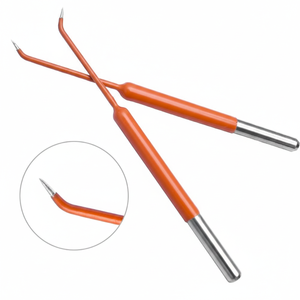 Aiguille de micro-dissection en acier inoxydable SUS304 compatible Ellman Surgitron Colorado, pointe fine, électrode électrique certifiée CE - Product Image 1