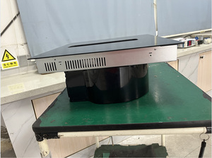 Système de ventilation intégré électrique en acier inoxydable de plaque à induction intégrée haute puissance 7200W - Product Image 5