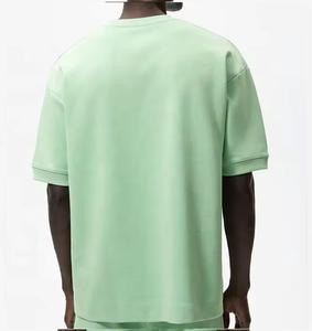 Camiseta orgánica de algodón para hombre, superventas, 100%, camiseta transpirable de alta calidad, camisetas de manga corta con cuello redondo para hombre - Product Image 5