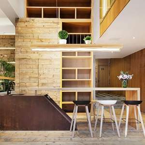 Modern Hanging <b>LED</b> Chandelier Wooden Resin Dimmable IP54 Waterproof Eco-Friendly Durable Button Control Height Adjustable <b>Light</b> - Product Image 2