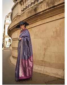 Bollywood Beautiful Handcrafted Heavy <b>Box</b> Inclusive with <b>Soft</b> Silk Saree - Product Image 5