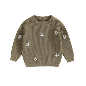 Women's Autumn Casual Korean Style Pullover Knitted Sweater with Front Logo <b>Wool</b>/Cashmere Material - Product Image 3