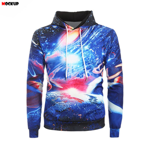 เสื้อสเวตเตอร์ลำลองของผู้ชายแขนยาวมีฮู้ดสำหรับฤดูหนาวสเวตเตอร์ลำลองพิมพ์ลายซับลิเมชันตามสั่งสำหรับ2025 - Product Image 2