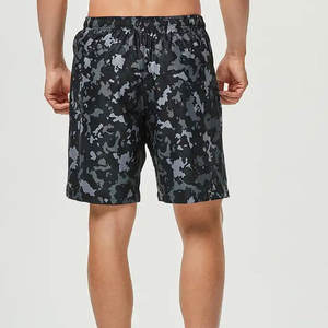 กางเกงขาสั้นผู้ชายพิมพ์ลายสีล้วนสำหรับฤดูร้อน - Product Image 5