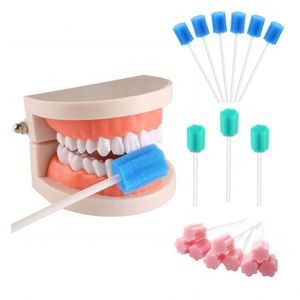Fabricante desechable médico cuidado <span class=keywords><strong>bucal</strong></span> esponja hisopo espuma cepillo de dientes <span class=keywords><strong>limpieza</strong></span> boca hisopos para bebé - Product Image 3