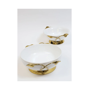 Support de bol à fruits en laiton au design traditionnel fait à la main en gros bol de service forme ronde support en laiton le plus vendu - Product Image 3