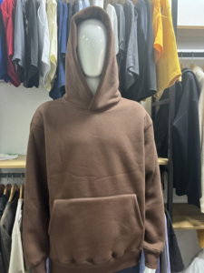 Sweat-shirt à capuche en polaire de haute qualité, surdimensionné, 100% coton, polaire lourd, sweat-shirts à capuche au meilleur prix - Product Image 3