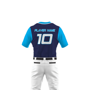 Uniforme de béisbol para hombre de la mejor calidad 2025, conjuntos transpirables de poliéster 100% con logotipo privado, opciones de talla grande - Product Image 6