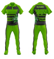 Último diseño 100% poliéster Cricket Jersey y pantalón Cricket uniforme precio barato Cricket uniforme