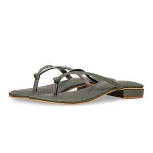 Sandalias de tacón verde FN0767 Chappal - Product Image 3