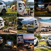 Chargeur EV portable 3,5 kW 16 A 240 V Mode 2 EVSE, chargeur de voiture électrique avec déchargeur V2L, Type 2 Type 1 GBT, contrôle par application