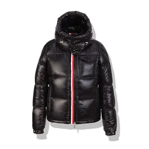 Casaco Quente dos homens de inverno Casaco Frio NY Carta Impressa PARKA Para Baixo Atacado Moda Personalizada Luxo Inverno Puffer Casaco Homens Quente