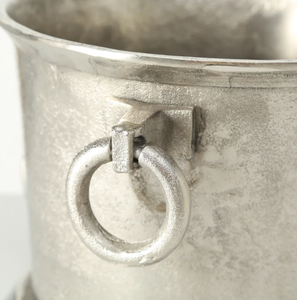 Plus haut métal argenté vin et bière champagne vodka seau à glace décor à la maison fête vin baignoire barman ou mariage comptoir affichage - Product Image 3