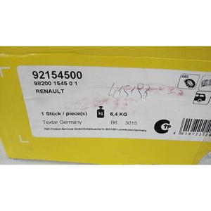 COPPIA DI DISCHI FRENO POSTERIORI RENAULT Clio Serie (04>08) 92154500 Benzina - Product Image 4
