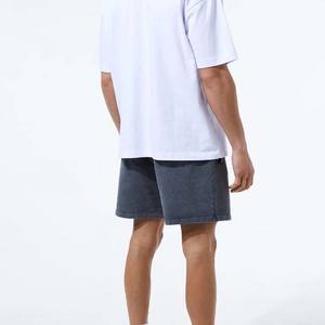 กางเกงขาสั้น2024สำหรับผู้ชายกางเกงขาสั้นแบบมีเชือกรูดแห้งเร็วสำหรับวิ่งจ๊อกกิ้งแนววินเทจแห้งเร็วออกแบบโลโก้ได้ตามต้องการ - Product Image 2